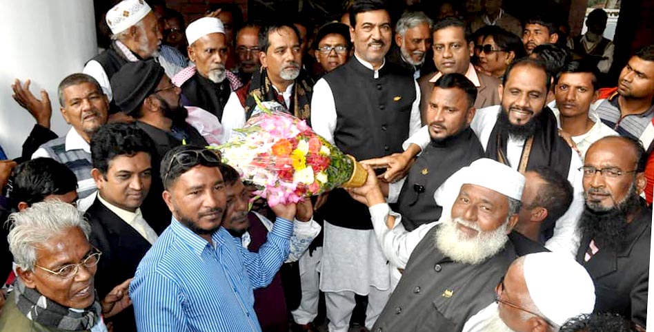 মৎস্যজীবী লীগ কেন্দ্রীয় কমিটিকে বরিশাল মৎস্যজীবী লীগের সংবধনা