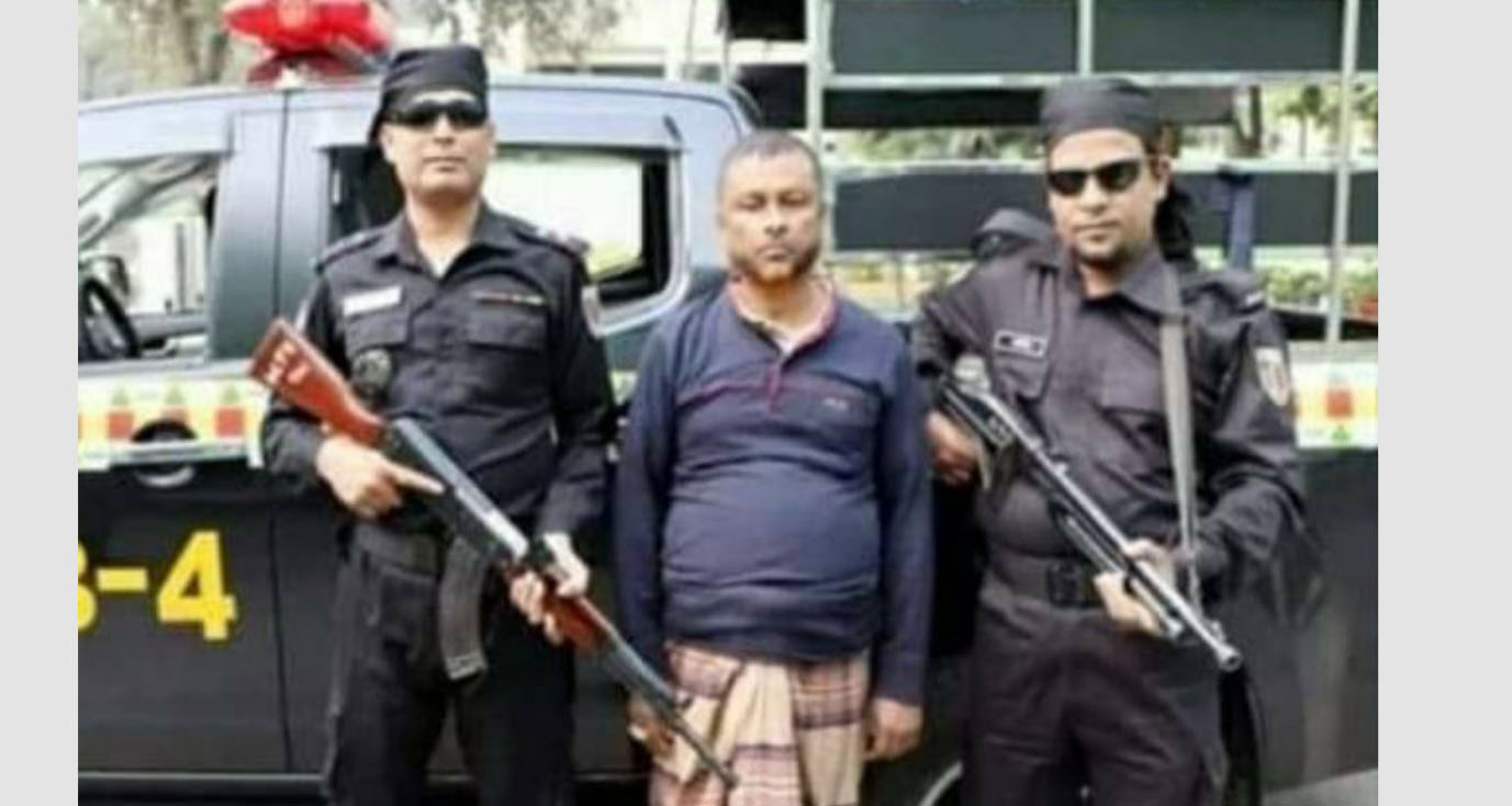 ভোলায় শিশু র্ধষনের অভিযুক্ত শের আলীকে গ্রেফতার করে র‌্যাব
