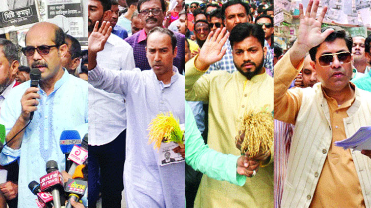 ঢাকা উত্তর ও দক্ষিণ সিটি নির্বাচন:প্রচারে প্রতিশ্রুতির ফুলঝুরি