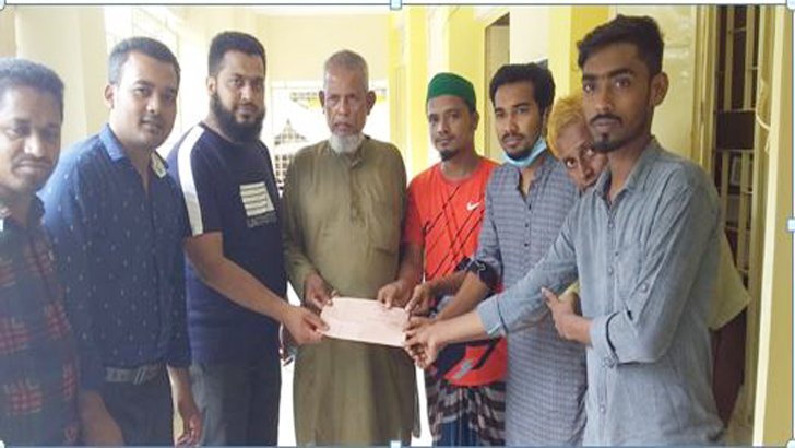 মা হারা সেই যমজ শিশুর বাবা পেলেন টাকা