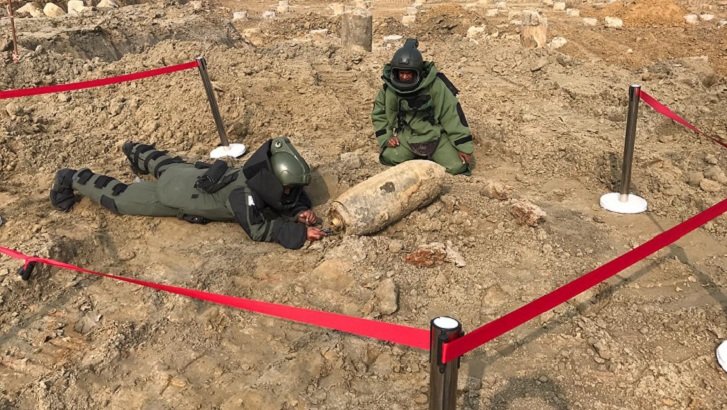 বিমানবন্দরে ফের ২৫০ কেজির বোমা উদ্ধার