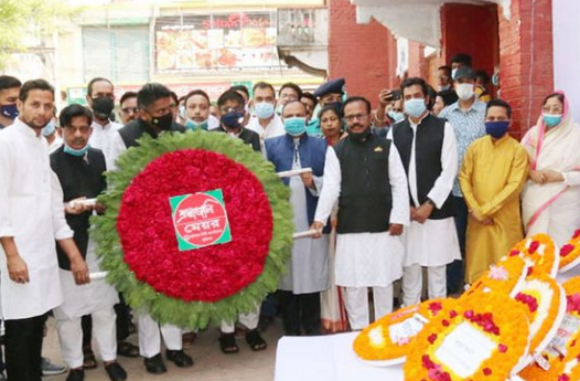 বরিশালে বন্ধবন্ধুর জন্মদিন পালিত