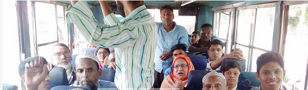 ঢাকার রাস্তায় ‘সিটিং সার্ভিস’ নামে চলছে ‘চিটিং’