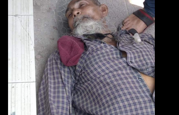 বরিশালে হঠাৎ রাস্তায়  রিক্সাচালকের মৃত্যু