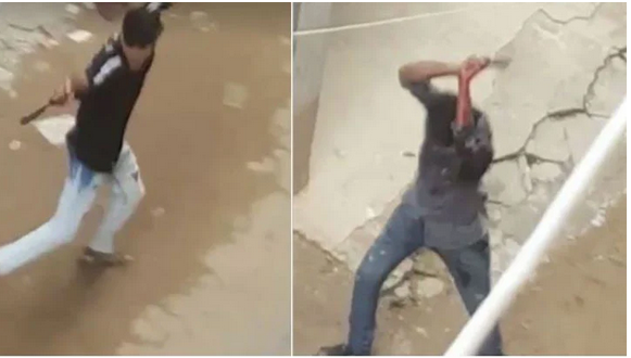 ছেলের সামনে বাবাকে কোপানো:আসামি গ্রেফতার