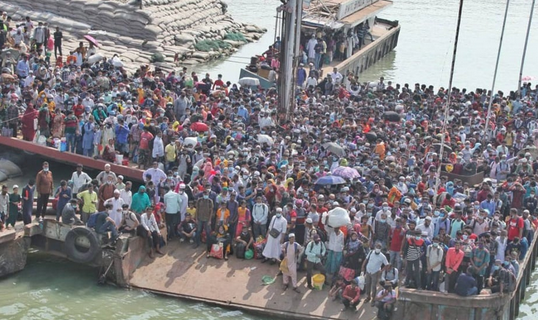 খুলে দেয়া হলো শিমুলিয়া ফেরি চলাচল