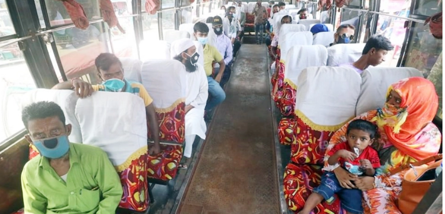 দূরপাল্লার বাস-ট্রেন-লঞ্চ চলবে