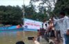 ধর্মপাশায় উপজেলা মৎস্য অধিদপ্তরের উদ্যোগে উন্মুক্ত জলাশয়ে পোনা মাছ অবমুক্তকরন