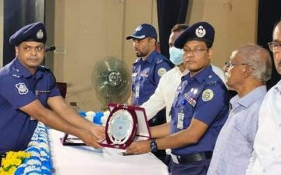ভোলায় শ্রেষ্ঠ”কমিউনিটি পুলিশিং”কর্মকর্তা হলেন পুলিশ পরিদর্শক আরমান হোসেন