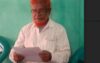 ধর্মপাশায় রেকর্ডভোক্ত জমি বেদখলের প্রতিবাদে সংবাদ সম্মেলন