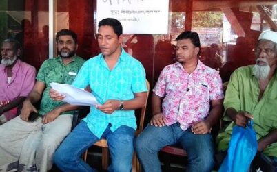 মধ্যনগরে পাওনা টাকা চাইতে গেলে প্রাণ নাশের হুমকি প্রতিবাদে সংবাদ সম্মেলন