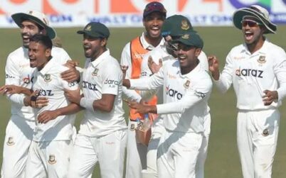 তাইজুলের ঘূর্ণিতে লণ্ডভণ্ড পাকিস্তান, লিড পেল বাংলাদেশ