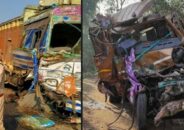 গভীর রাতে মরদেহবাহী ট্রাকে দুর্ঘটনা, নিহত ১৮