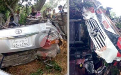 গোপালগঞ্জে সড়কে ত্রিমুখী সংঘর্ষে নিহত ৮