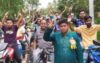 মধুপুরের কুড়ালিয়ায় স্বতন্ত্র চেয়ারম্যান প্রার্থীর আখেরী মিছিল
