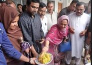 ধর্মপাশায় বন্যার পানি কমতে শুরু করেছে আশ্রয়নকেন্দ্র গুলোতে ত্রান বিতরন অব্যহত