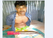 হিজলায় দেশীয় অস্ত্র সহ এক ডাকাত আটক