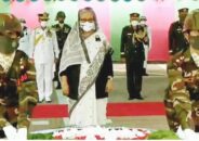 বঙ্গবন্ধুর সমাধিতে প্রধানমন্ত্রীর শ্রদ্ধা