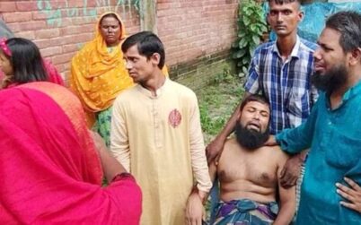 বাবার সঙ্গে পুকুরে গোসলে নেমে শিশুর মৃত্যু