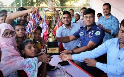 “শিশুদের খেলার মাঠ ক্রীড়া উপযোগী রাখতে ভোলা জেলা পুলিশ পাশে থাকবে – ভোলা পুলিশ সুপার 