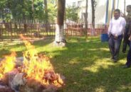 সুনামগঞ্জ মধ্যনগরে অভিযান চালিয়ে বিপুল পরিমান নিষিদ্ধ কারেন্ট জাল জব্দ
