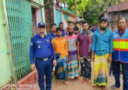 হিজলায় মা ইলিশ রক্ষায় প্রথম দিনে আটক-৬