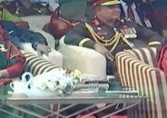 প্যারেড স্কয়ারে কুচকাওয়াজ প্রত্যক্ষ করলেন প্রধানমন্ত্রী