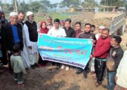 ধর্মপাশা ও মধ্যনগরে ফসল রক্ষাবাঁধের শুভ উদ্ধোধন