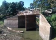ধর্মপাশায় ত্রণের ৩৬ লাখ টাকার ব্রিজ গর্তের ভিতরে জনস্বার্থে কাজে আসছে না