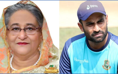 প্রধানমন্ত্রীর সঙ্গে দেখা করতে গণভবনে তামিম