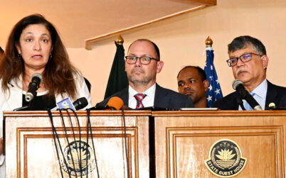 সংলাপ নিয়ে সরাসরি হস্তক্ষেপ করবে না যুক্তরাষ্ট্র: উজরা জেয়া