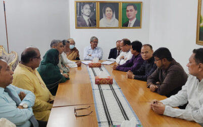 গুলশানে বিএনপির সঙ্গে জাতীয়তাবাদী সমমনা জোটের বৈঠক
