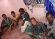 বরিশাল হিজলা মেঘনা নদীতে মৎস্য অভিযানে আটক ৩৮