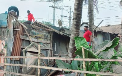 মঠবাড়িয়া পৌর শহরে অবৈধ স্থাপনা উচ্ছেদ