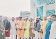 মঠবাড়িয়া কেন্দ্রীয় মডেল মসজিদে’র উদ্বোধন করা হয়