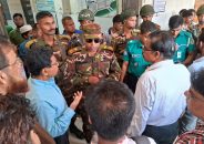 বরিশাল শের ই বাংলা মেডিকেল কলেজ হাসপাতালে চিকিৎসকের ধর্মঘট