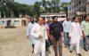 চন্দ্রমোহনে এলজিইডির বিভিন্ন প্রকল্পের কাজ পরিদর্শনে নির্বাহী প্রকৌশলী