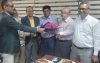 আই আর আই ডিপি-৩ প্রকল্পের প্রকৌশলী জাকির হোসেনের বিদায় সংবর্ধনা