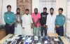 চরমোনাই মাহফিল থেকে মোবাইল চুরি, চক্রের ৫ সদস্যের  কাছ থেকে ৬৪ মোবাইল উদ্ধার