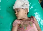 বরিশালে চার বছরের শিশুর সাথে এ কেমন শত্রুতা : ইট দিয়ে থেতলে দেয়া হয়েছে মাথা