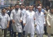 হিজলায় সাবেক সংসদ সদস্য মেজবা উদ্দিন ফরহাদ এর ঈদুল আজহার শুভেচ্ছা বিনিময়।