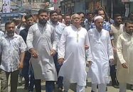 হিজলায় সাবেক সংসদ সদস্য মেজবা উদ্দিন ফরহাদ এর ঈদুল আজহার শুভেচ্ছা বিনিময়।