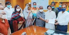 বরিশাল, ভাঙ্গা-কুয়াকাটা ছয়লেন মহাসড়কের দাবিতে স্মারকলিপি