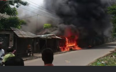 বরিশালে অগ্নিকান্ডে বসতবাড়ি ও ব্যবসায়ীক প্রতিষ্ঠান ভস্মিভূত
