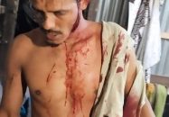 বরিশাল সদর রায় পাশা কড়াপুর চাঁদা দাবি করায় গণধোলাই
