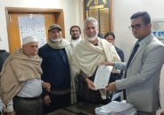 স্বতন্ত্র প্রার্থী হিসাবে আব্দুস সাত্তার খানের মনোনয়ন দাখিল