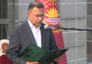 তারেক রহমান৷ প্রধানমন্ত্রী হিসেবে শপথ নিলেন