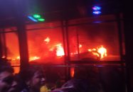 নারায়ণগঞ্জ মৎস্য ভবনের সামনে গোডাউনে আগুন