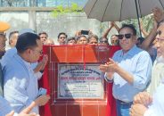 মধুপুরে ১ লাখ লিটার ধারণ ক্ষমতার পানির ট্যাংক নির্মাণ কাজের উদ্বোধন