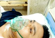 “গণ অভ্যুত্থানে” আহত হয়ে ঢাকা মেডিকেল কলেজ হাসপাতালে চিকিৎসাধীন জুলাই যোদ্ধা  রিয়াজ উদ্দিন রিয়াজ